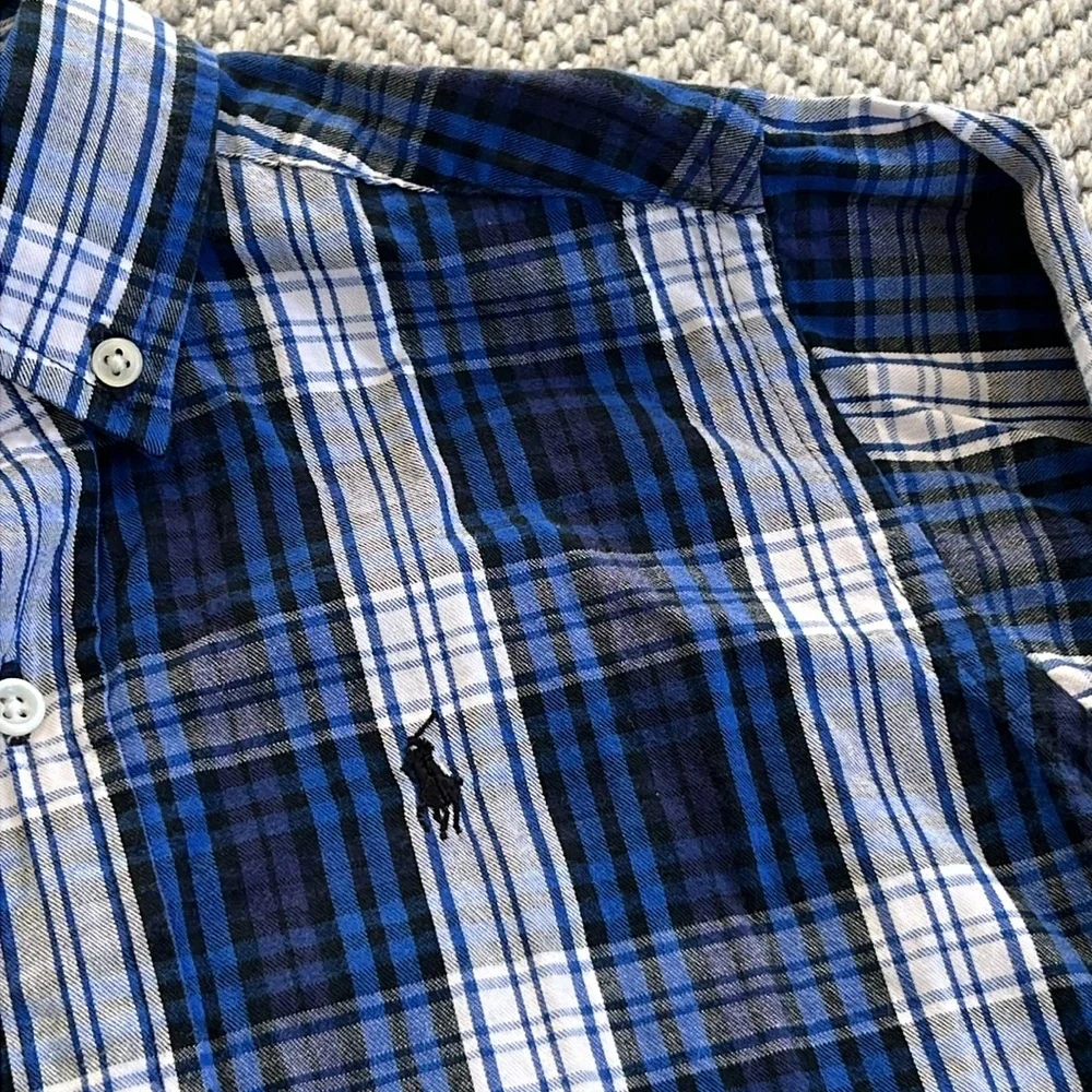 Ralph Lauren Plaid Button Up Shirt